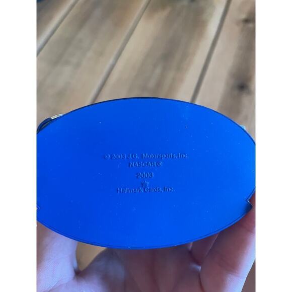 NASCAR Jimmie Johnson Hallmark Christmas Ornament. #48. Blue Car. Racing 2003 - Picture 3 of 4